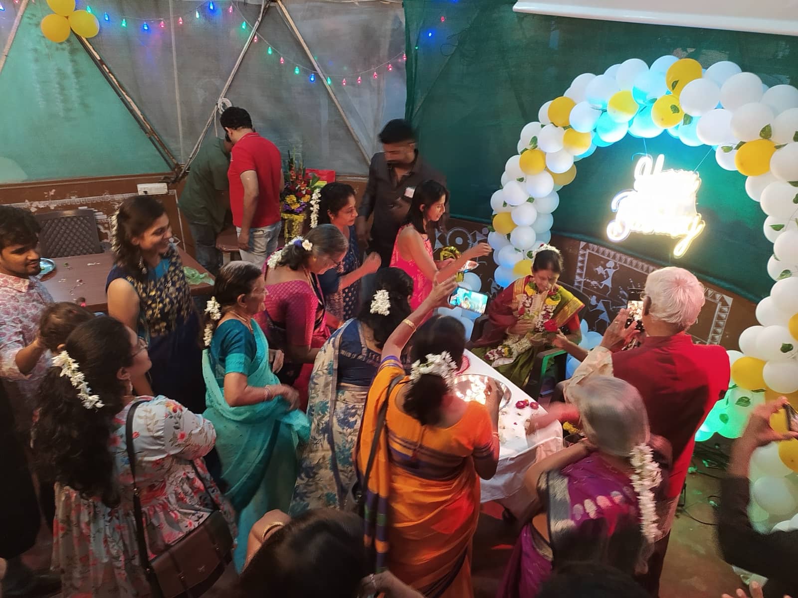 Birthday activities at Srushti Farm House