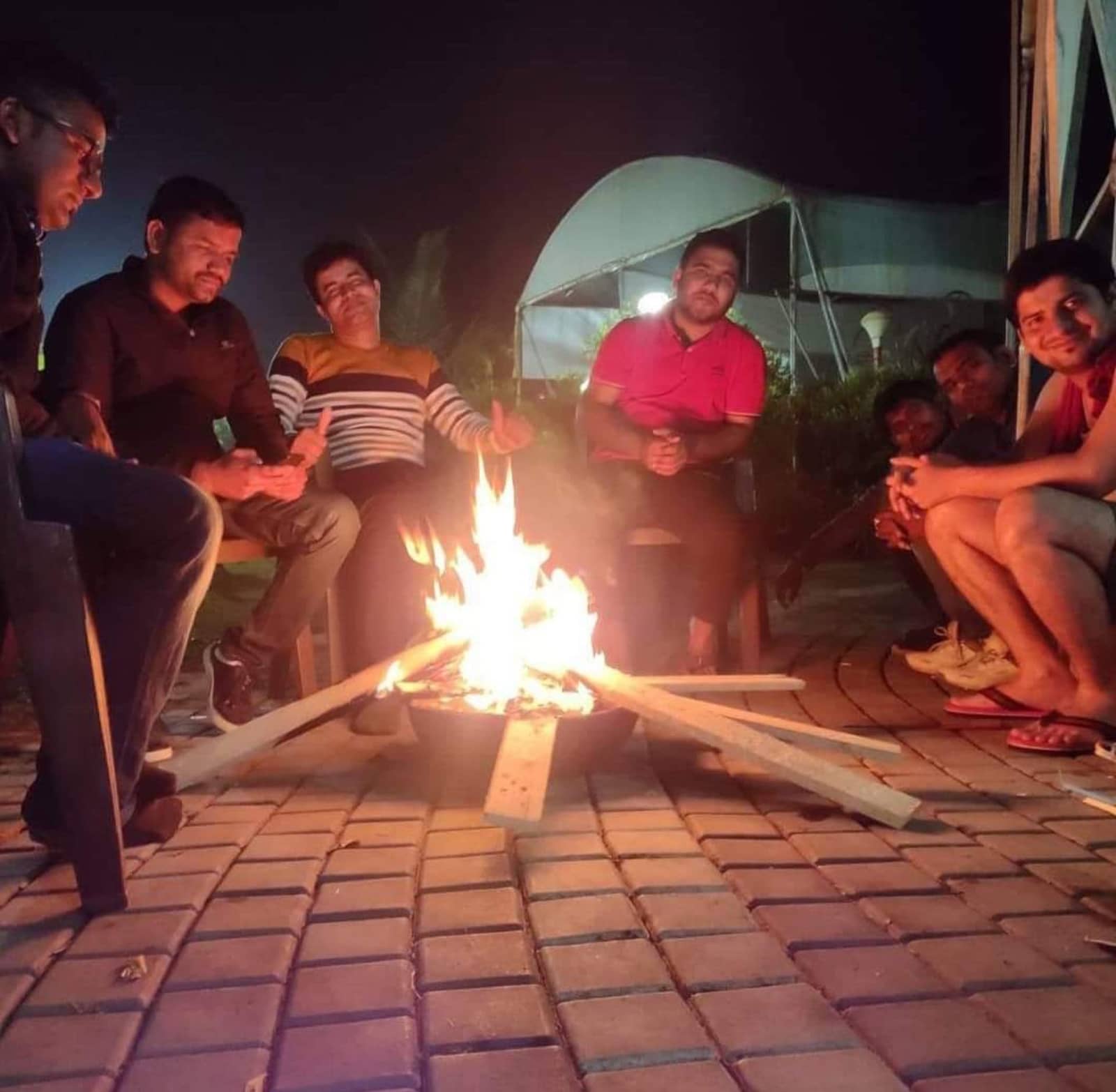 Campfire at Srushti Farm House Sinhgad