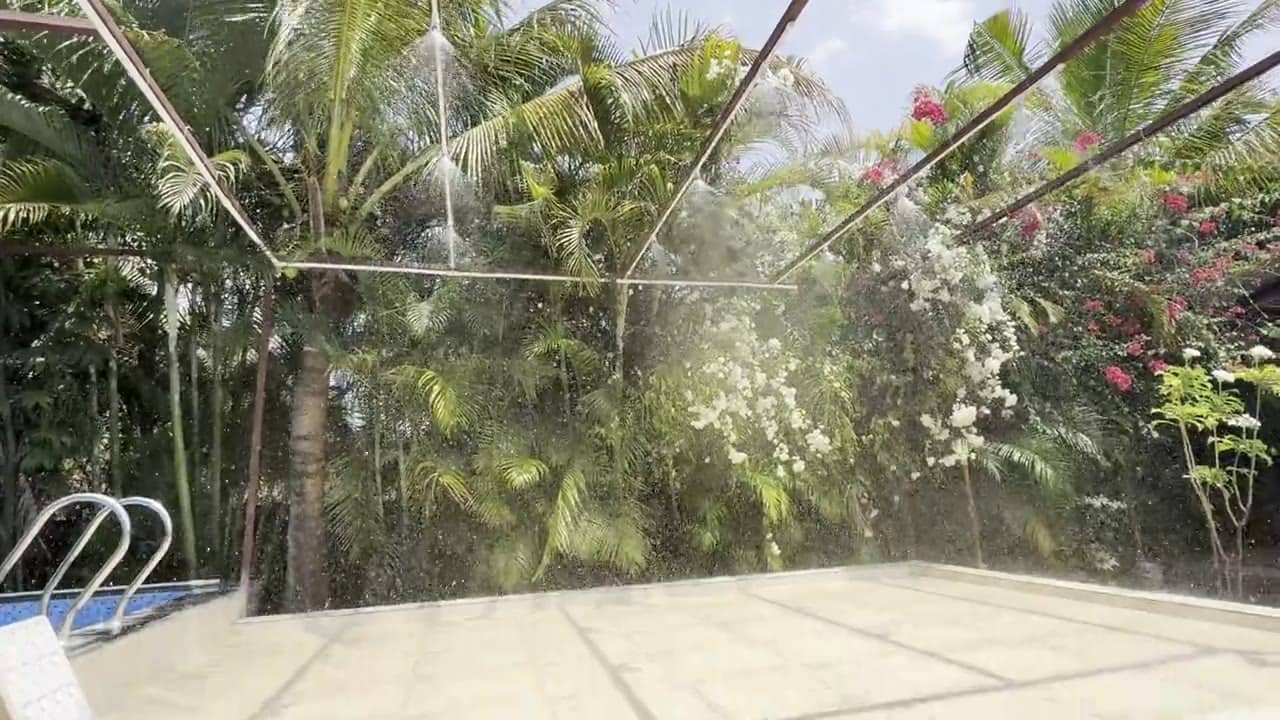 Rain dance video at Srushti Farm House Donje Pune